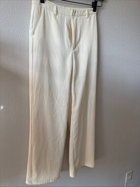 SNDYS Cream Ivory Trouser Pants Sz 0 Revolve